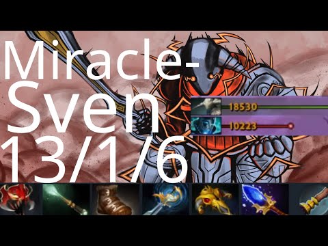 Miracle- Sven vs Phantom Assassin - - Liquid vs Nigma g2 - EPIC League dota2