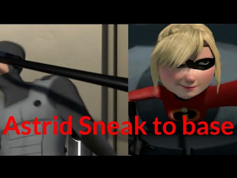 Astrid Sneaks into base & Gest stuck - (Fan Art Animation)