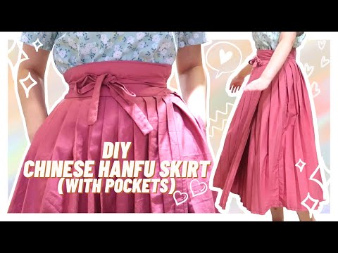 DIY hanfu skirt | the CNY ✨glow up✨ you need so your relatives will stop asking you if you have a bf