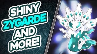 SHINY ZYGARDE REVEALED! How to get Shiny Zygarde and other Legends!