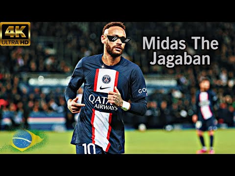 Neymar Skills 2023 - Edit | Midas the Jagaban Song | [4K 120Fps] Neymar JR Skills and Goals 4K
