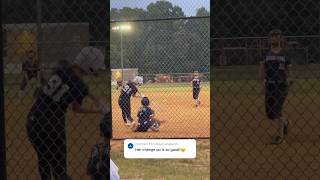 This one from her scrimmage last night 🤢🤮 #softball #14u #pitcher #change #anklebreaker #shorts