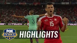 Mehmedi doubles Switzerland's lead against Portugal | 2016 European Qualifiers by FOX Soccer