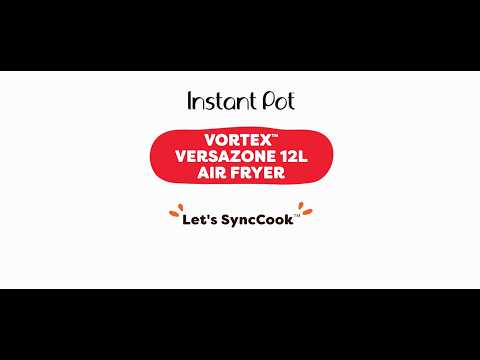 Kook alles tegelijk, perfect klaar | Instant Pot Vortex VersaZone 12L Air Fryer
