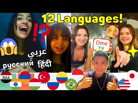 Japanese Polyglot Makes Friends With Strangers From All Over The World! - Omegle