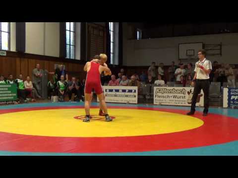 66kg GR Matthias Liebherr vs  Ulf Becker RKG Freiburg 2000 vs  TSV Kandern 12 09 15