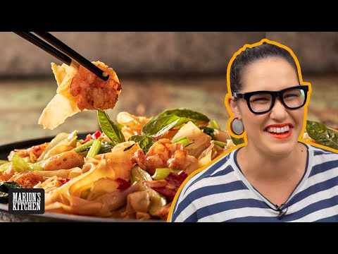 Spicy Prawn Drunken Noodles