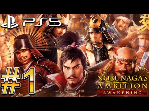 Nobunaga's Ambition: Awakening (PS5) Gameplay Walkthrough Part 1 [4K 60FPS]