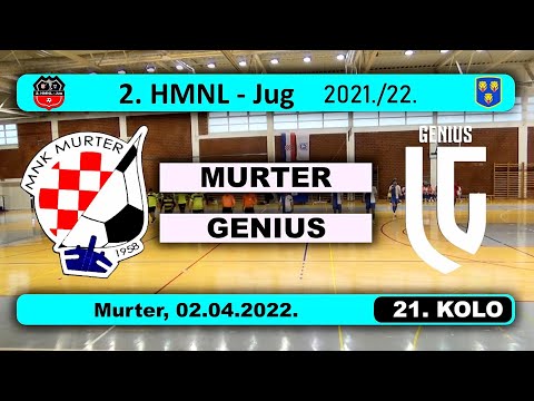2. HMNL Jug, 21.: MURTER - GENIUS  1:4, 02.04.2022.