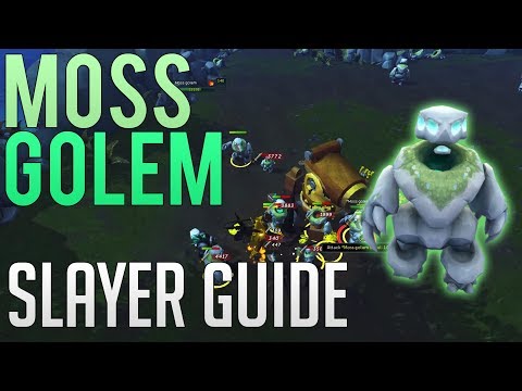 Insane Slayer XP - Moss Golems slayer guide | Runescape 3
