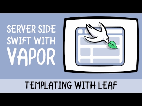 Server Side Swift 3 with Vapor Templating with Leaf raywenderlich com