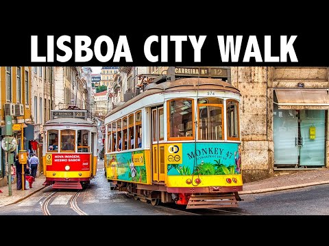 Lisboa, Portugal 🇵🇹 City Walk Dezembro 2022 (com alguns CC)