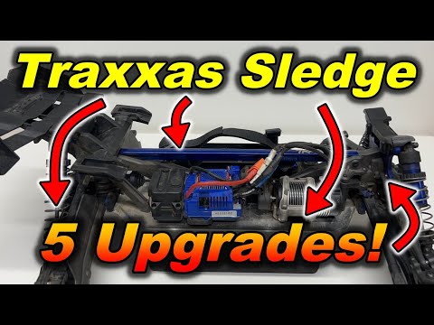 5 Best Upgrades - Traxxas Sledge