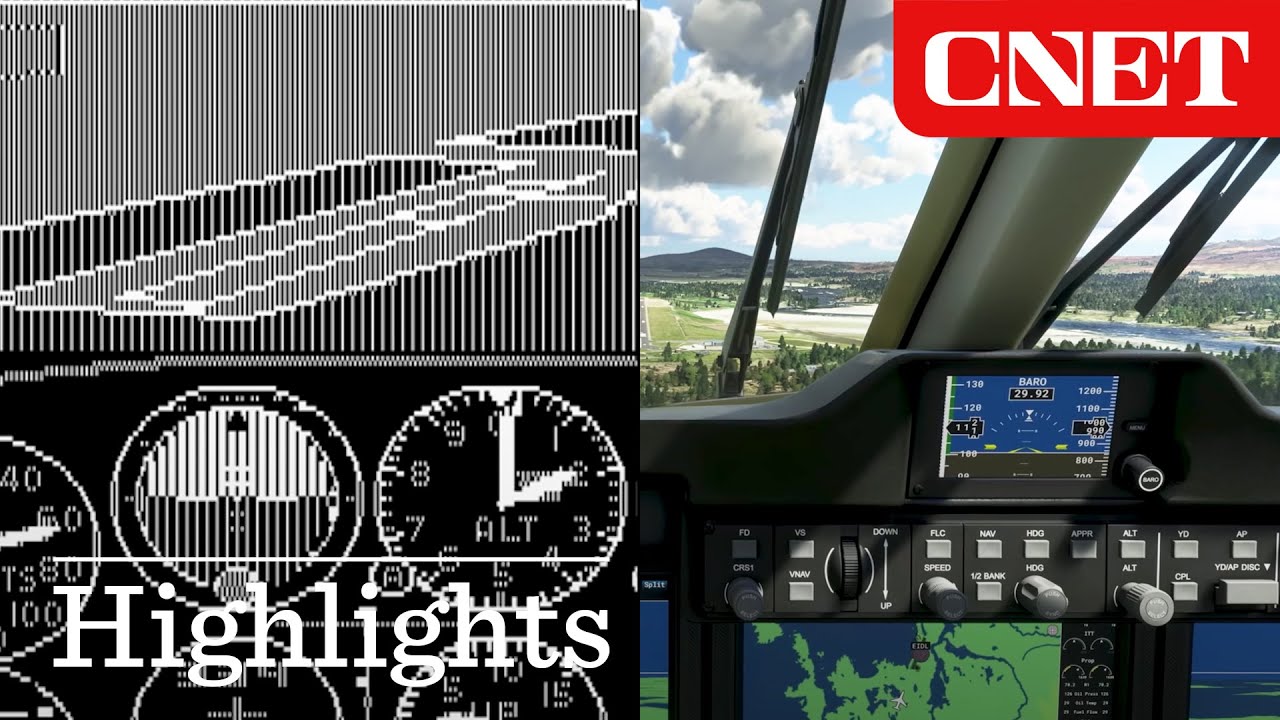 Watch the Evolution of Microsoft's Flight Simulator (1982 - 2022)