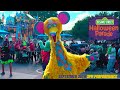 Sesame Street Halloween Parade Sept 30th 3pm Performance Sesame Place Spooktacular 2023 4K