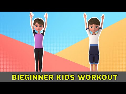 KIDS’ WORKOUT FOR BEGINNERS: HOW TO EXERCISE AT HOME | Kids Exercise
