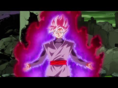 Goku Black transforms into Super Saiyan Rose