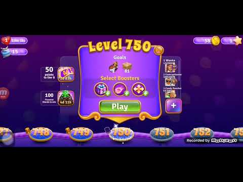 Wonka's World of Candy Level 750 - Fail
