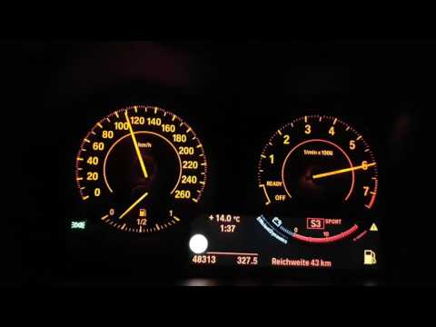 Bmw M135i xdrive 0-260 top speed german autobahn
