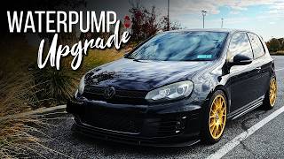 VW MK6 GTI Water Pump Replacement/Upgrade Step by StepMK6 GTI Water Pump Replacement