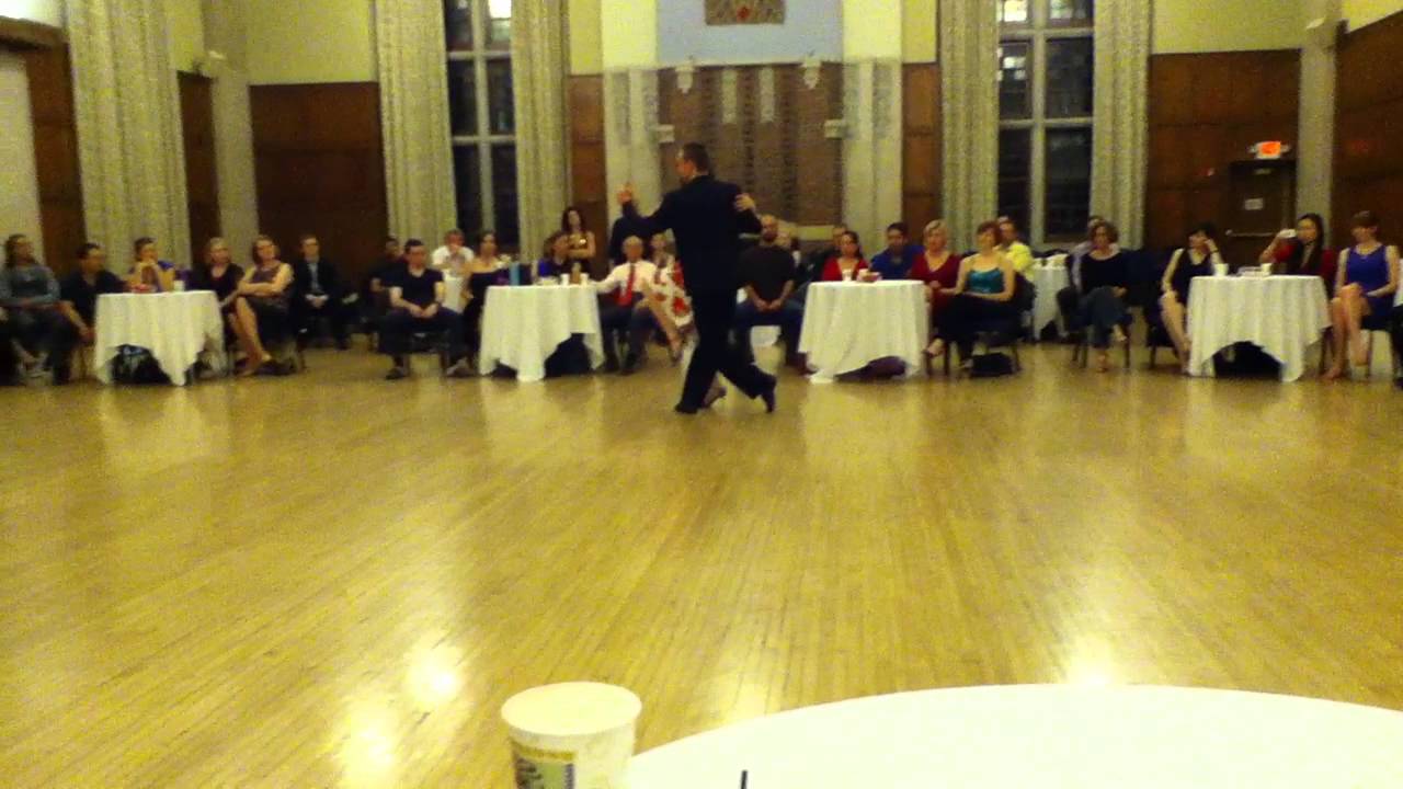 Jaimes Friedgen & Liz Hutchinson Tango Performance to DiSarli at 2013 May Madness Festival