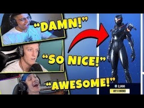 STREAMERS REACT TO *NEW* OBLIVION OUTFIT (Fortnite funny and wtf moments)