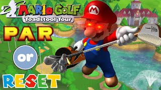 Attempting an EXTREME Mario Golf Challenge - Mario Golf Toadstool Tour - Peach's Invitional