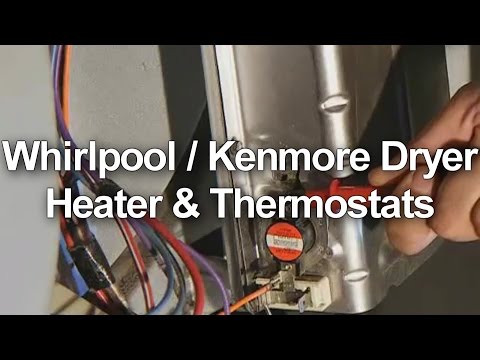 Whirlpool / Kenmore Dryer Heater and Thermostat Test