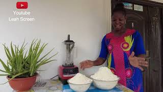 How To Make Fermented Corn Flour | How To Make Corn Dough (Rough And Smooth) For Pap And Swallow!!