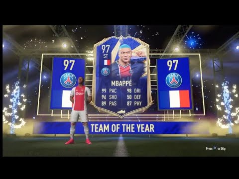 TOTY MBAPPE IN A PACK FIFA 21