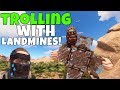 RUST | TROLLING the SERVER with LOADS OF LAND MINES!