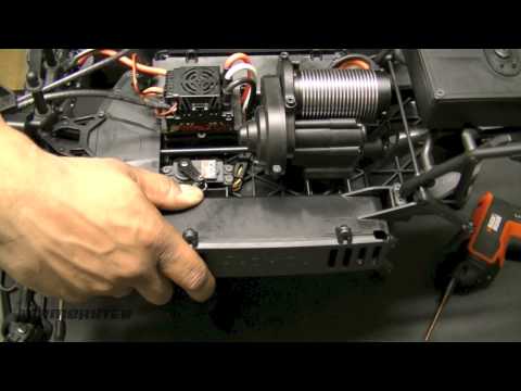 Axial Yeti XL Kit Build: 9 - Battery Tray / Links / Rear Axle Installation