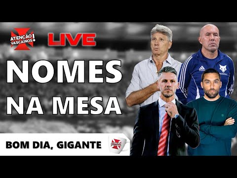 NOVAS OPÇÕES! APÓS DEMISSÃO DE DINIZ, VASCO JÁ CONVERSA COM OUTROS TÉCNICOS PARA COMANDAR O TIME