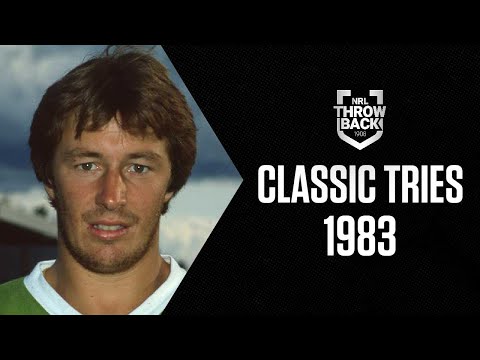 Classic tries from 1983 you probably don't remember | NRL Throwback | Bellamy, Elias, Grothe & more