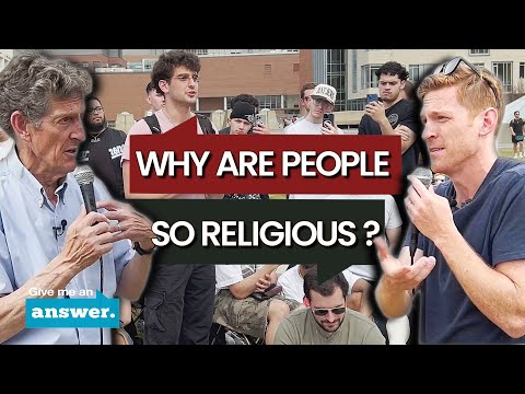 Stuart & Cliffe Knechtle | UMass | Why Are People Around The World So Religious? | Give Me An Answer