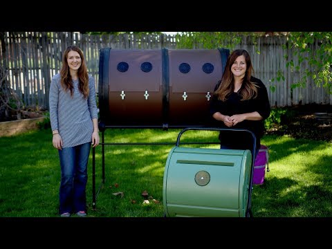 Mantis Compost Tumblers 🙌😃🌿// Garden Answer