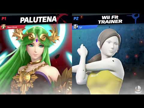 Narcissa (Palutena) vs Lyi Ga (Wii Fit Trainer)