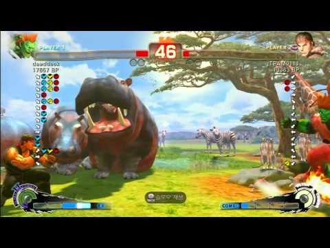 SSF4 Rank Match   daeddook (BL)  vs  gTEAM0111 (RY)