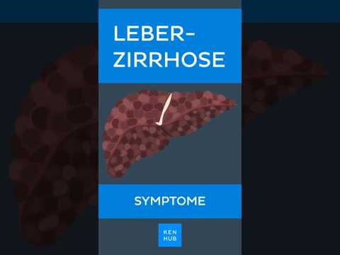 Leberzirrhose: Symptome | Kenhub #shorts