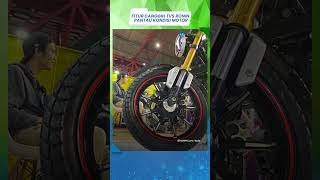 CANGGIHNYA Motor TVS Ronin, Disebut Punya Fitur untuk Cek Kesehatan Motor