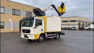 MAN TGL8.180 4X2 EURO5 + VERSALIFT VT-155-FZ skylift | Bild 3 - Machineryline