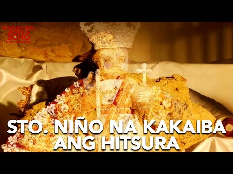Tipak ng bato, nagmistulang rebulto ng Sto. Niño | Kapuso Mo, Jessica Soho