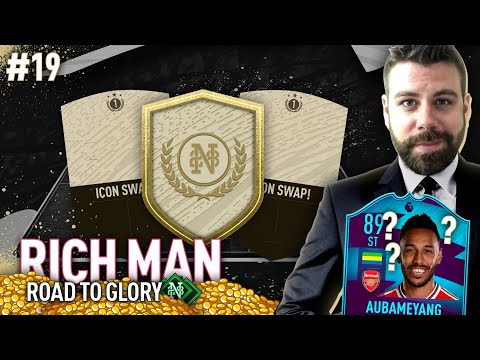 ICON SWAPS ARE HERE AND THEY ARE AMAZING!!! TOP CONTENT! - RICH MAN RTG #19 - FIFA 20 Ultimate Team