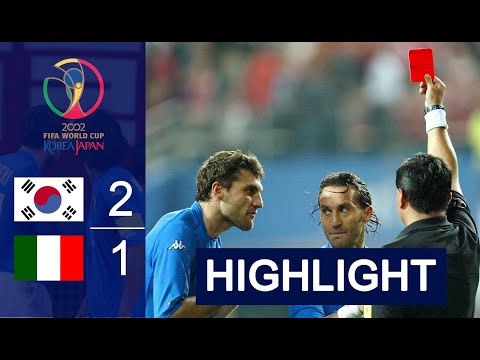 South Korea 2 - 1 Italy | FIFA World Cup 2002. All Goals and Highlights HD