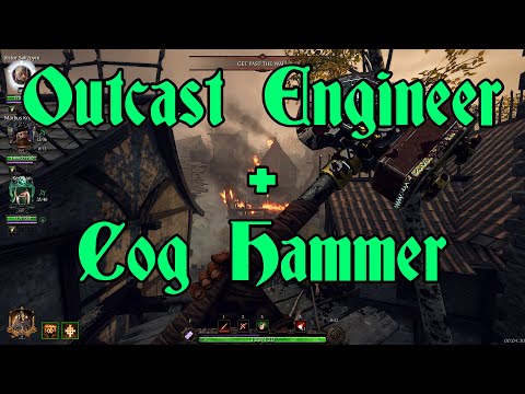 Outcast Engineer + Cog Hammer: Vermintide 2 Solo Legend Run (With Bots)