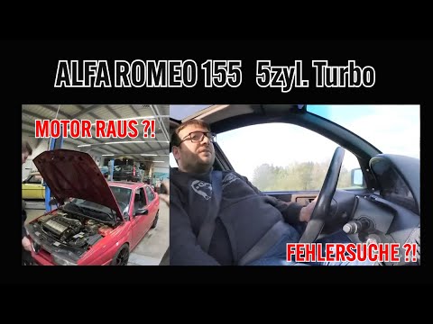 ALFA ROMEO 5 Zyl. Turbo und das Leid beginnt!| MOTORAUSBAU | 155 DTM ?! Abfahrt