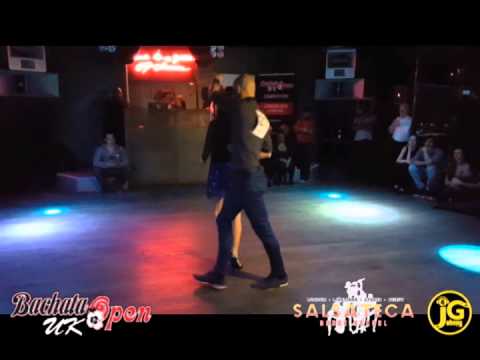 BACHATA OPEN UK - 4th place 2015 - Roksana & Fibe Youtube