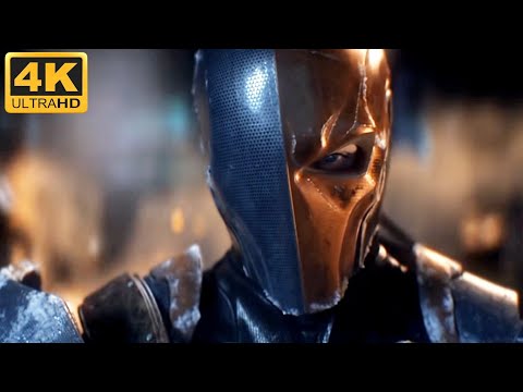 The Batman Vs Deathstroke Fight Scene (2023) - DC Cinematic Action | 4K Ultra HD