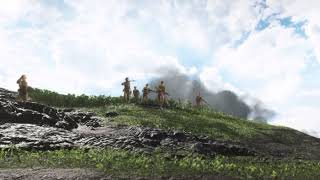 日本軍の突撃