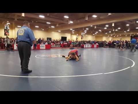 USA Wrestling Veterans Nationals-Freestyle 76kg Div D (Hall vs Wolf) 1st pd